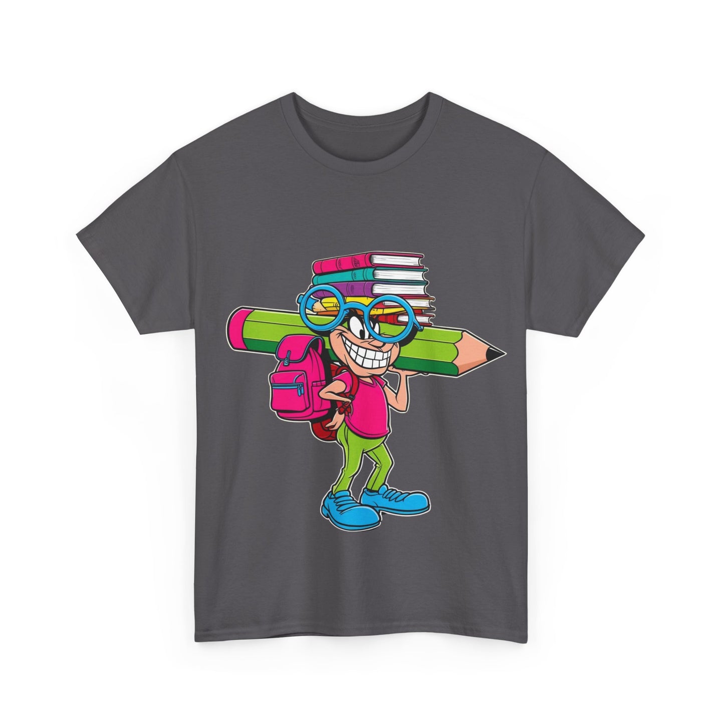 Graphic T-Shirt, School Supplies Tee, Student Gift Idea, Teacher Appreciation Shirt, Fun & Creative Design