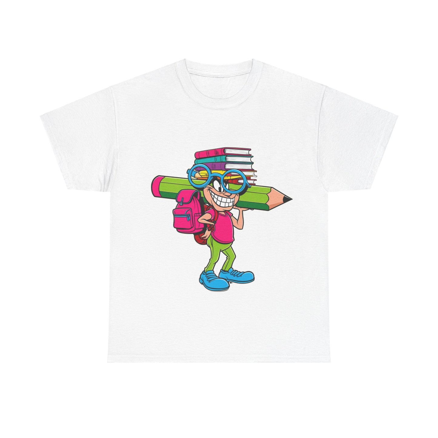 Graphic T-Shirt, School Supplies Tee, Student Gift Idea, Teacher Appreciation Shirt, Fun & Creative Design