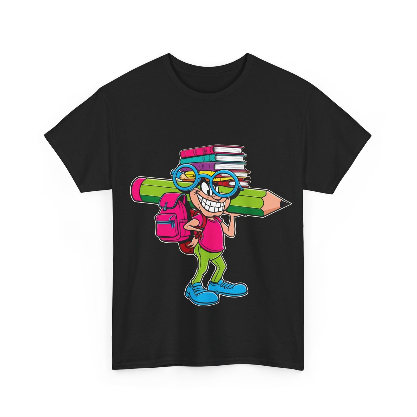 Graphic T-Shirt, School Supplies Tee, Student Gift Idea, Teacher Appreciation Shirt, Fun & Creative Design