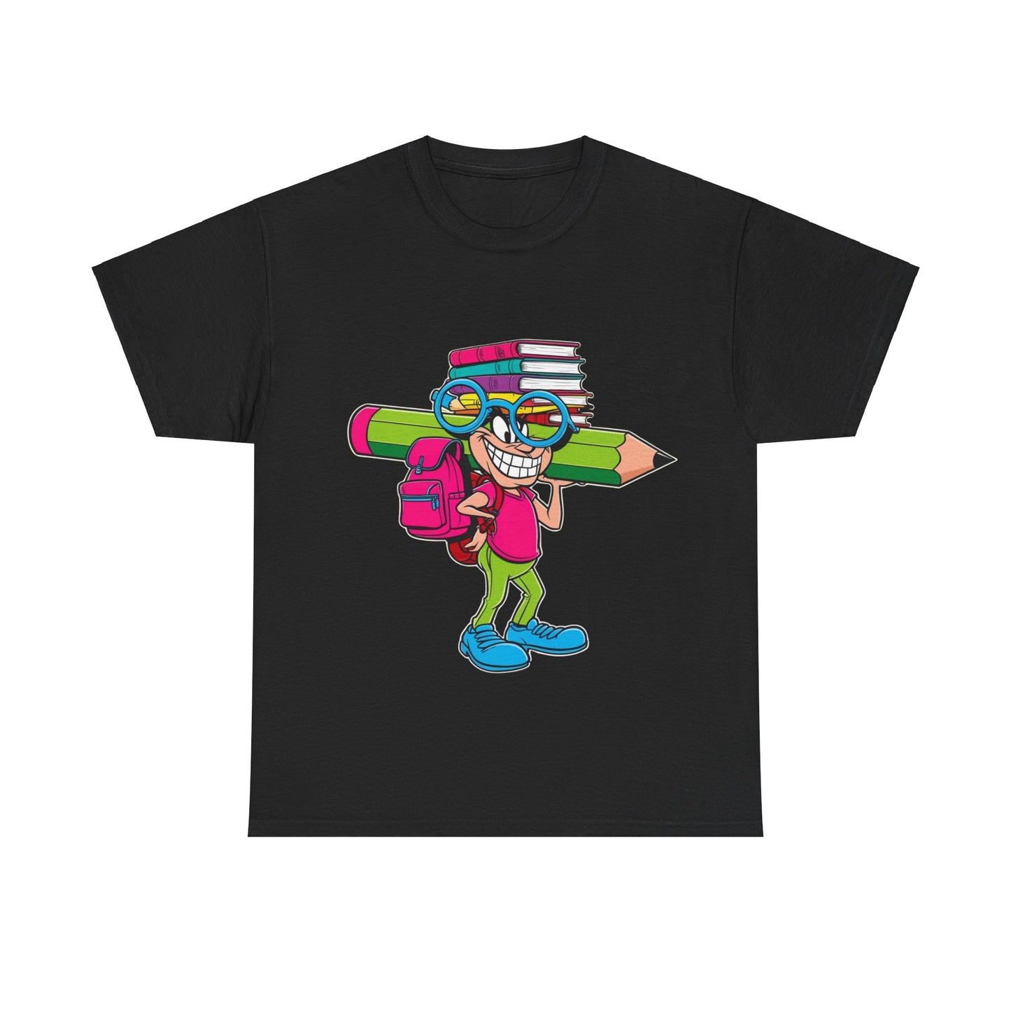 Graphic T-Shirt, School Supplies Tee, Student Gift Idea, Teacher Appreciation Shirt, Fun & Creative Design