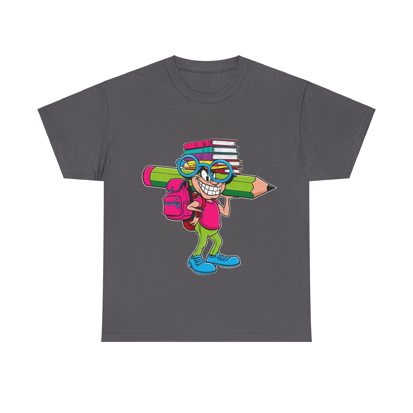 Graphic T-Shirt, School Supplies Tee, Student Gift Idea, Teacher Appreciation Shirt, Fun & Creative Design