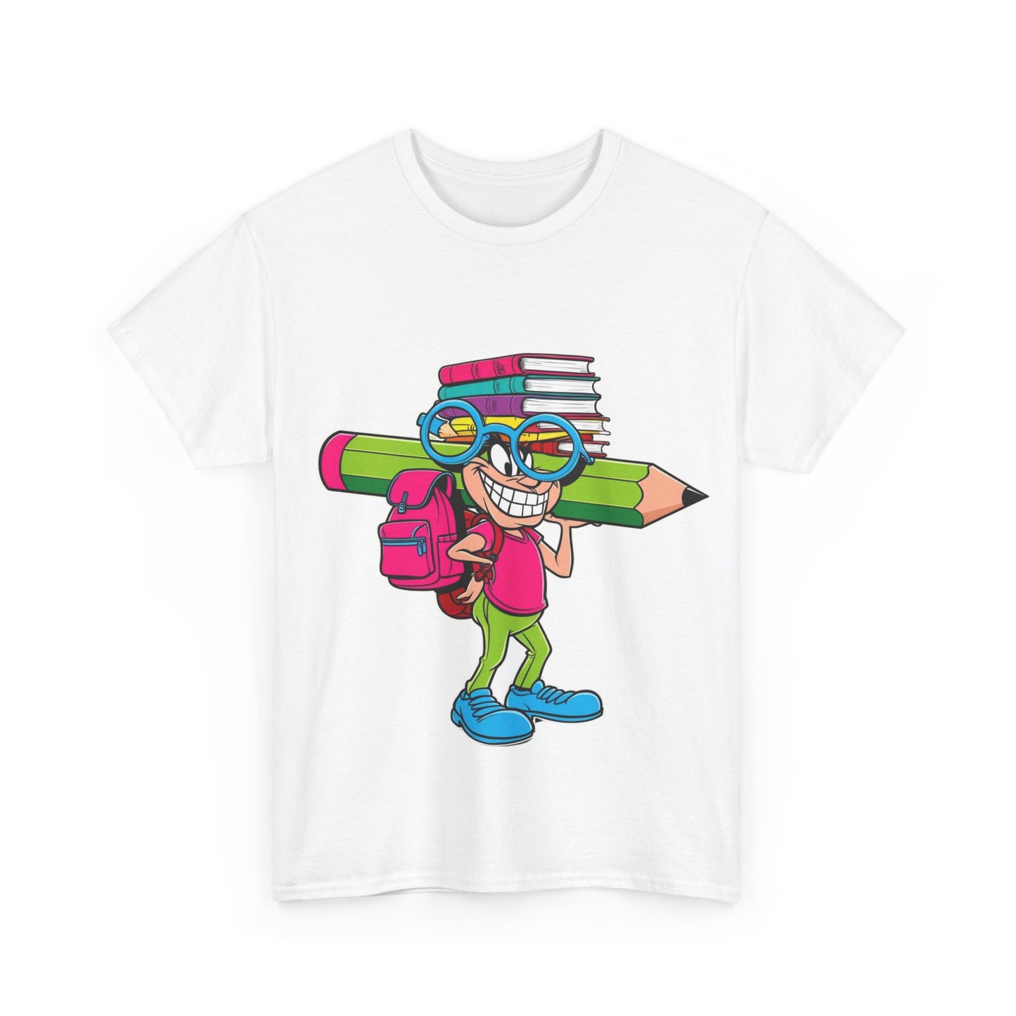 Graphic T-Shirt, School Supplies Tee, Student Gift Idea, Teacher Appreciation Shirt, Fun & Creative Design