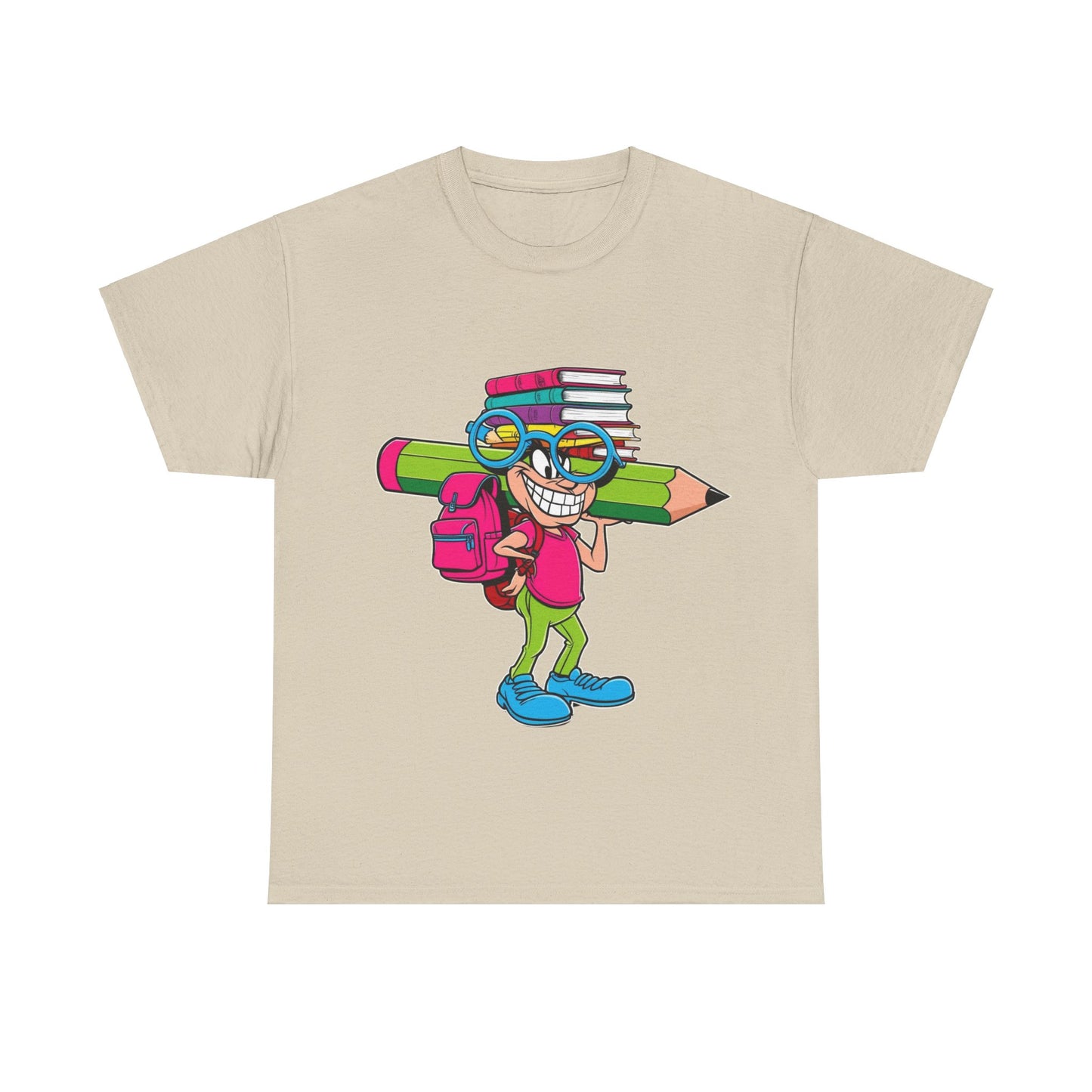 Graphic T-Shirt, School Supplies Tee, Student Gift Idea, Teacher Appreciation Shirt, Fun & Creative Design