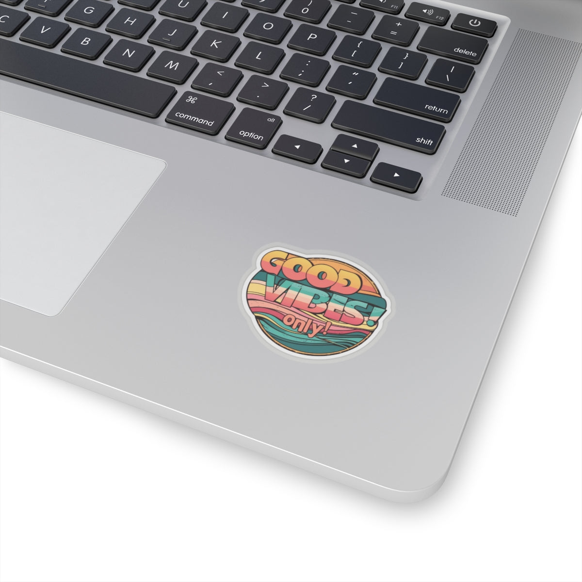 Good Vibes Only Kiss-Cut Stickers, Positive Vibes Decals, Laptop Stickers, Waterproof Sticker Pack, Inspirational Quote Stickers