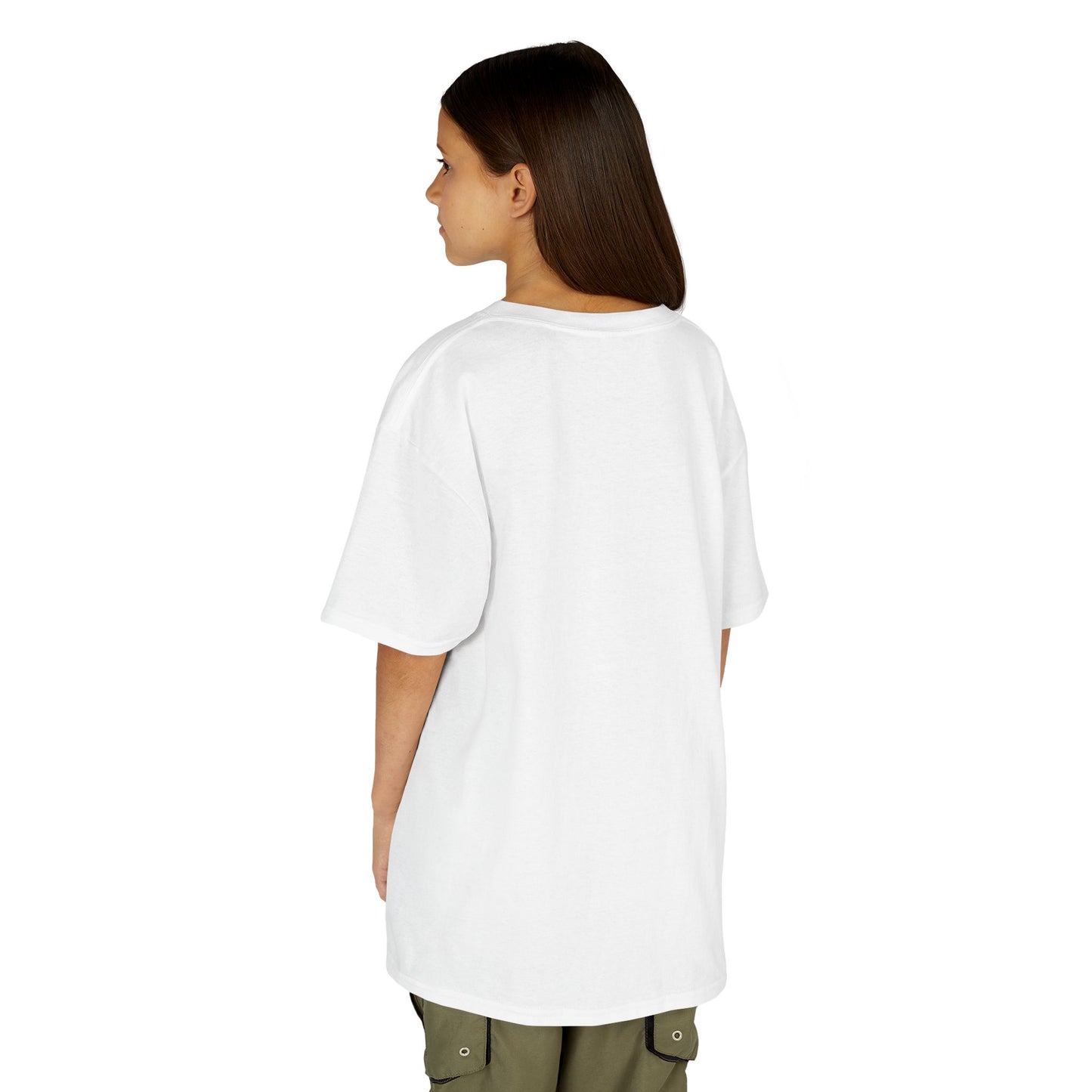 Girls' Cotton Tee, Gift for Girls, Stylish School Shirt, Kids Birthday Gift, Comfortable Clothing for Girls