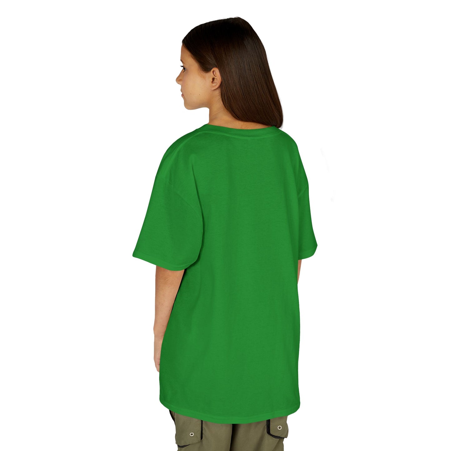 Girl Graphic T Shirt, Kids Heavy Cotton Tee, Fun and Colorful Design, Unisex Casual Wear, Comfortable and Stylish Tee