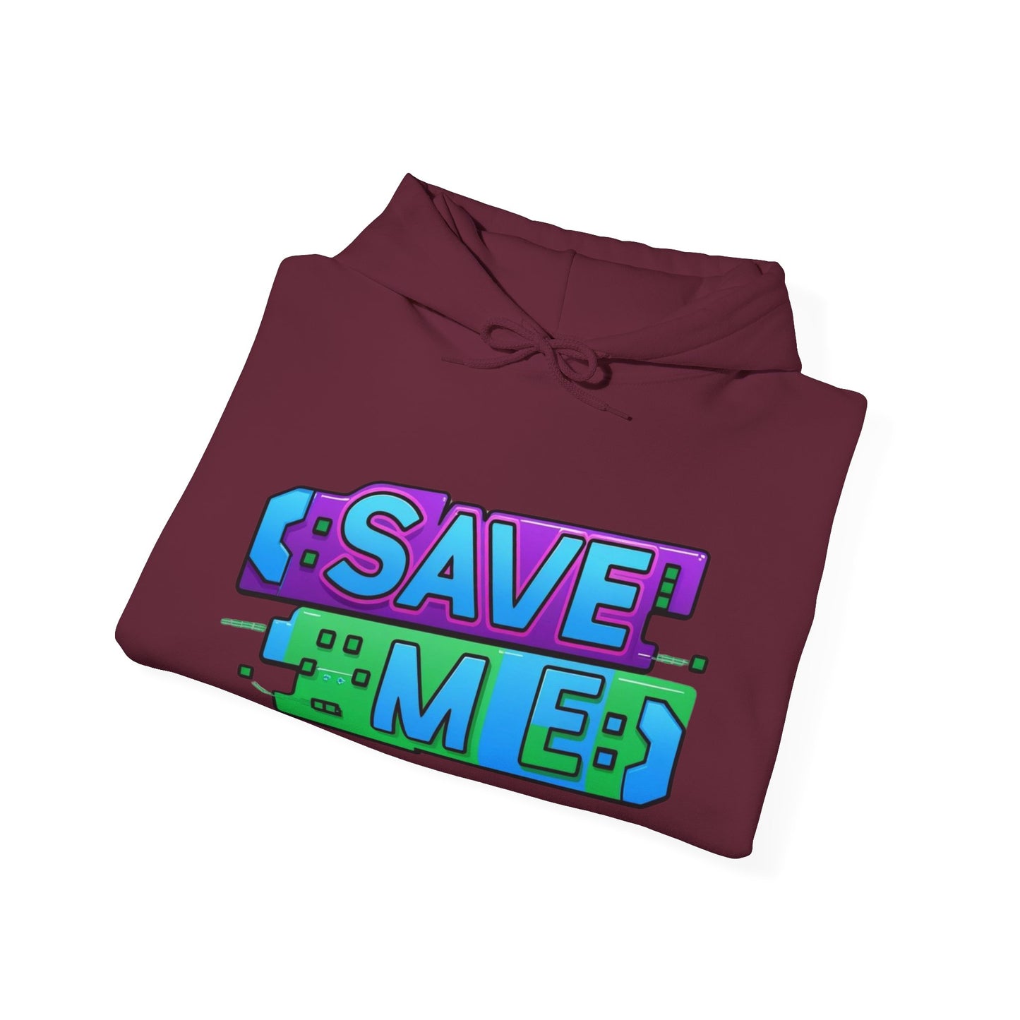 Tech-Inspired Hoodie – Ctrl + S (Save Me) Design, Funny Keyboard Theme, Neon Colors, Unisex Pullover Sweatshirt