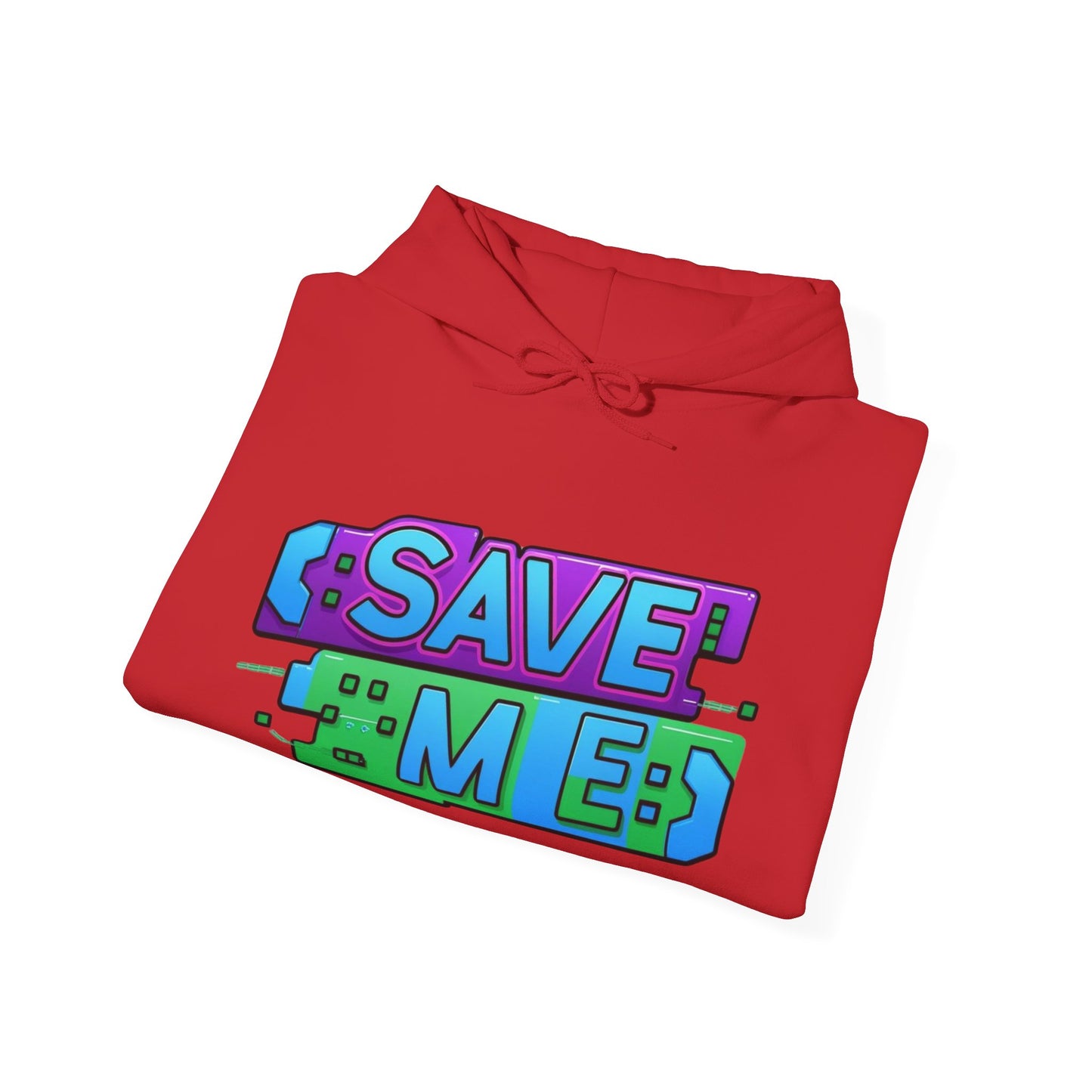 Tech-Inspired Hoodie – Ctrl + S (Save Me) Design, Funny Keyboard Theme, Neon Colors, Unisex Pullover Sweatshirt