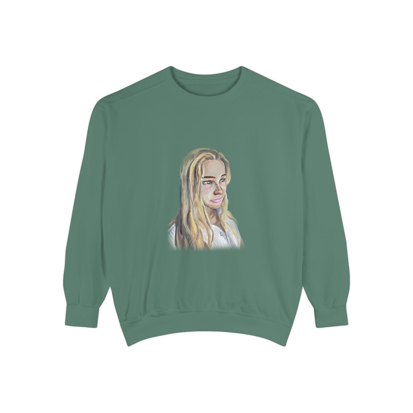 Cozy Unisex Garment-Dyed Sweatshirt with Artistic Design, Perfect for Casual Outings, Gift for Art Lovers, Birthday, Holidays, Outfit [...]