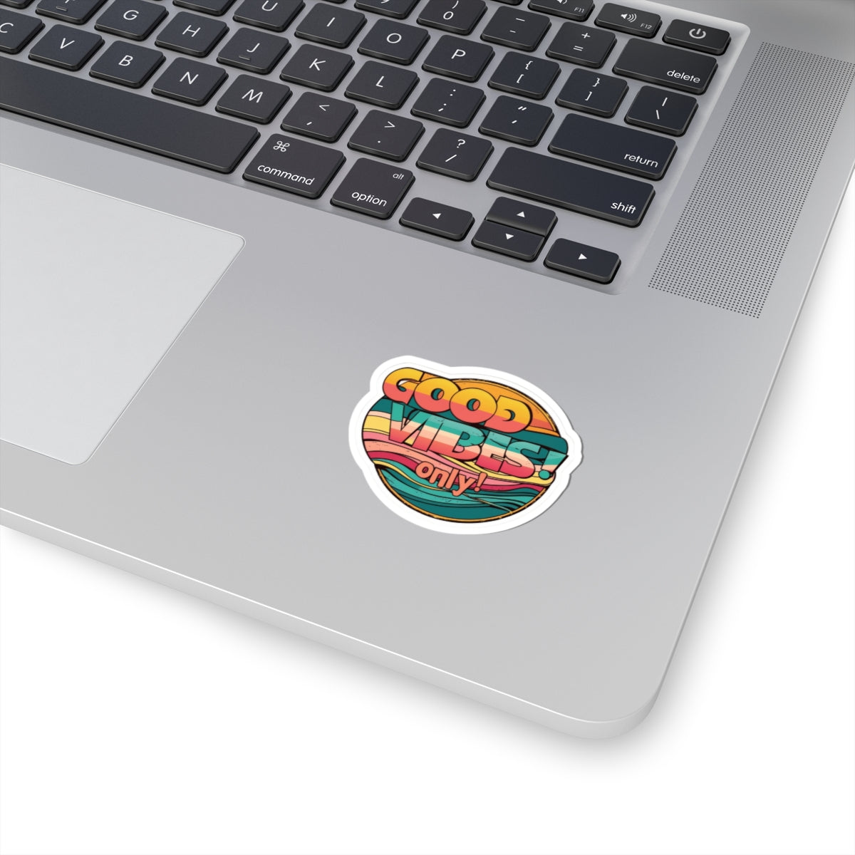 Good Vibes Only Kiss-Cut Stickers, Positive Vibes Decals, Laptop Stickers, Waterproof Sticker Pack, Inspirational Quote Stickers