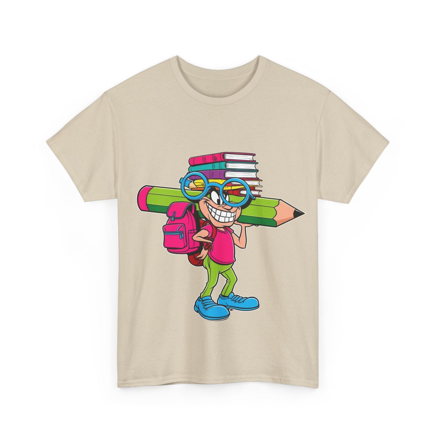 Graphic T-Shirt, School Supplies Tee, Student Gift Idea, Teacher Appreciation Shirt, Fun & Creative Design