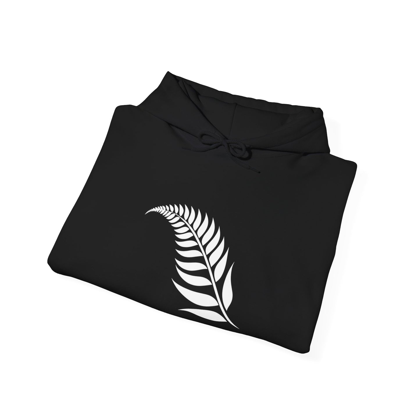 Kiwi Pride Hoodie: White Silver Fern, Kiwi Bird & Pohutukawa Flower Design – Perfect New Zealand Gift
