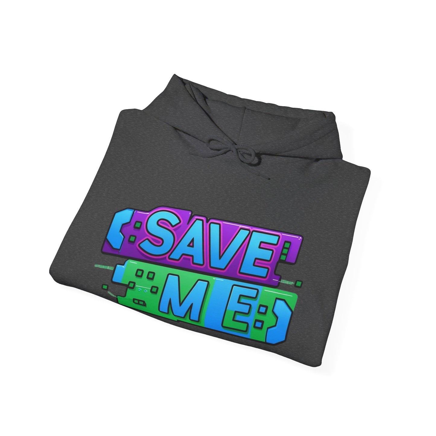 Tech-Inspired Hoodie – Ctrl + S (Save Me) Design, Funny Keyboard Theme, Neon Colors, Unisex Pullover Sweatshirt