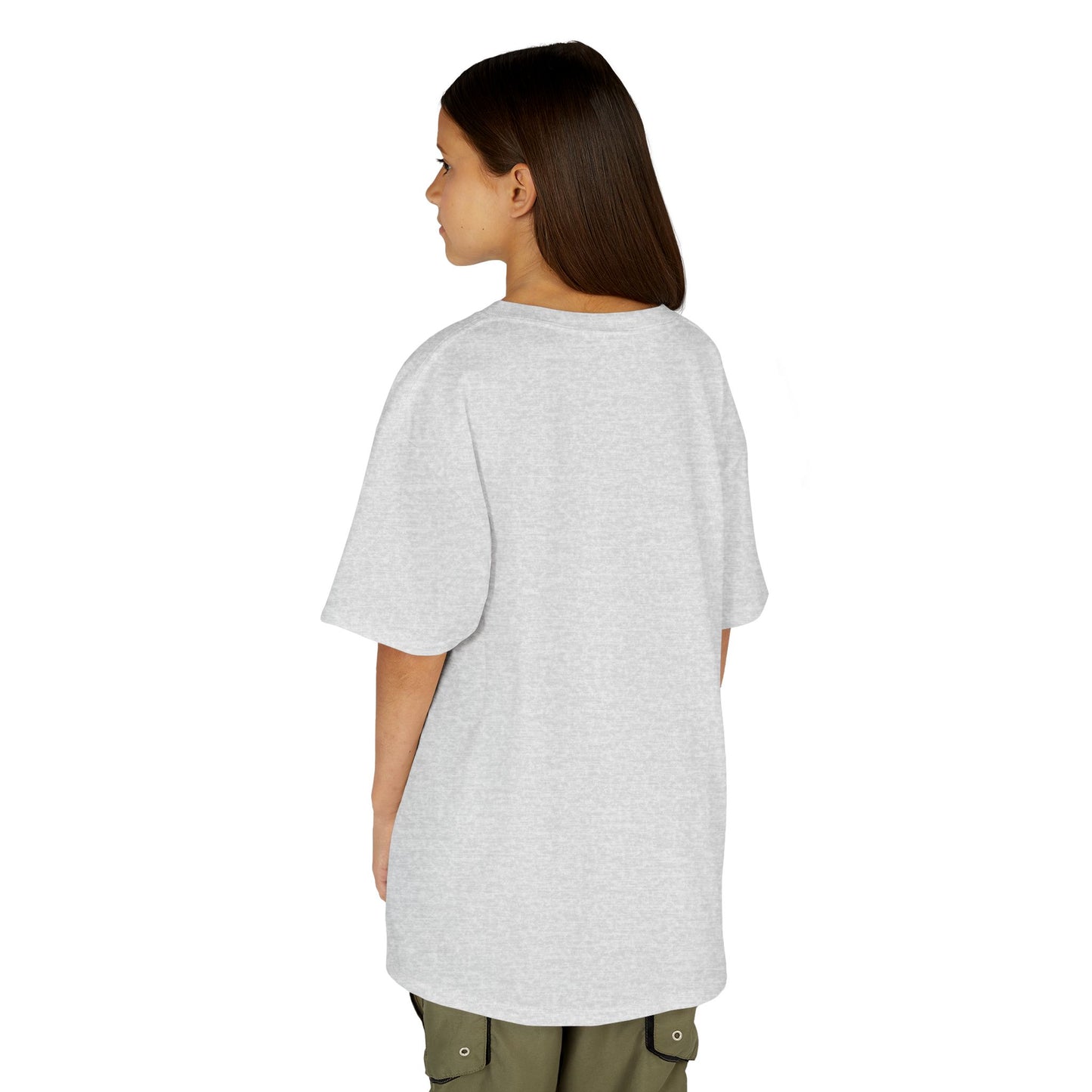 Girls' Cotton Tee, Gift for Girls, Stylish School Shirt, Kids Birthday Gift, Comfortable Clothing for Girls