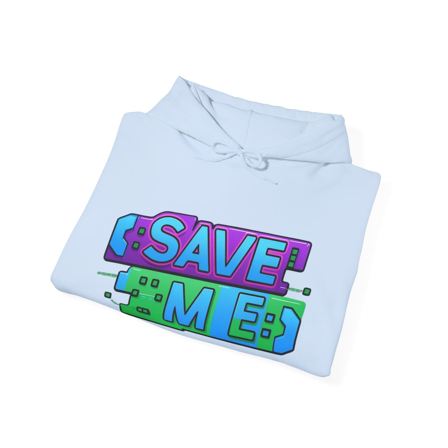 Tech-Inspired Hoodie – Ctrl + S (Save Me) Design, Funny Keyboard Theme, Neon Colors, Unisex Pullover Sweatshirt