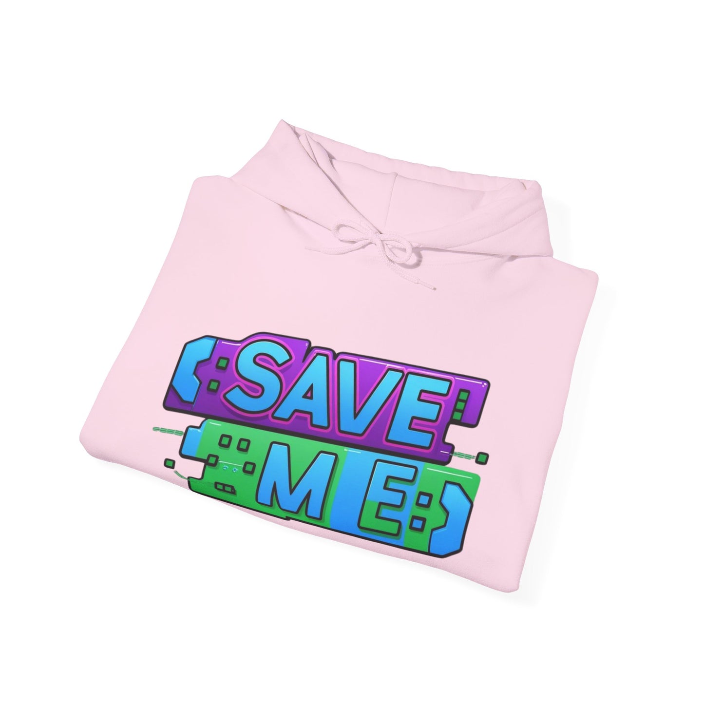 Tech-Inspired Hoodie – Ctrl + S (Save Me) Design, Funny Keyboard Theme, Neon Colors, Unisex Pullover Sweatshirt