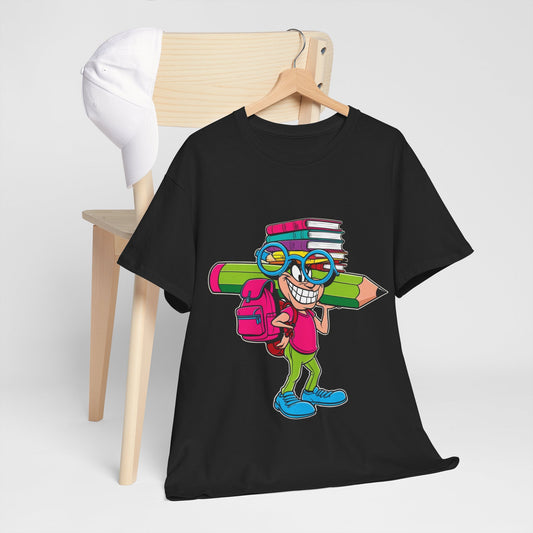 Graphic T-Shirt, School Supplies Tee, Student Gift Idea, Teacher Appreciation Shirt, Fun & Creative Design